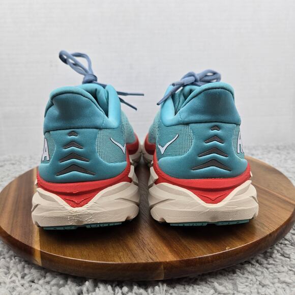 Hoka One One Womens Clifton 8 Aquarella Eggshell Blue Gym Running Shoe W9.5 B - Picture 2 of 13